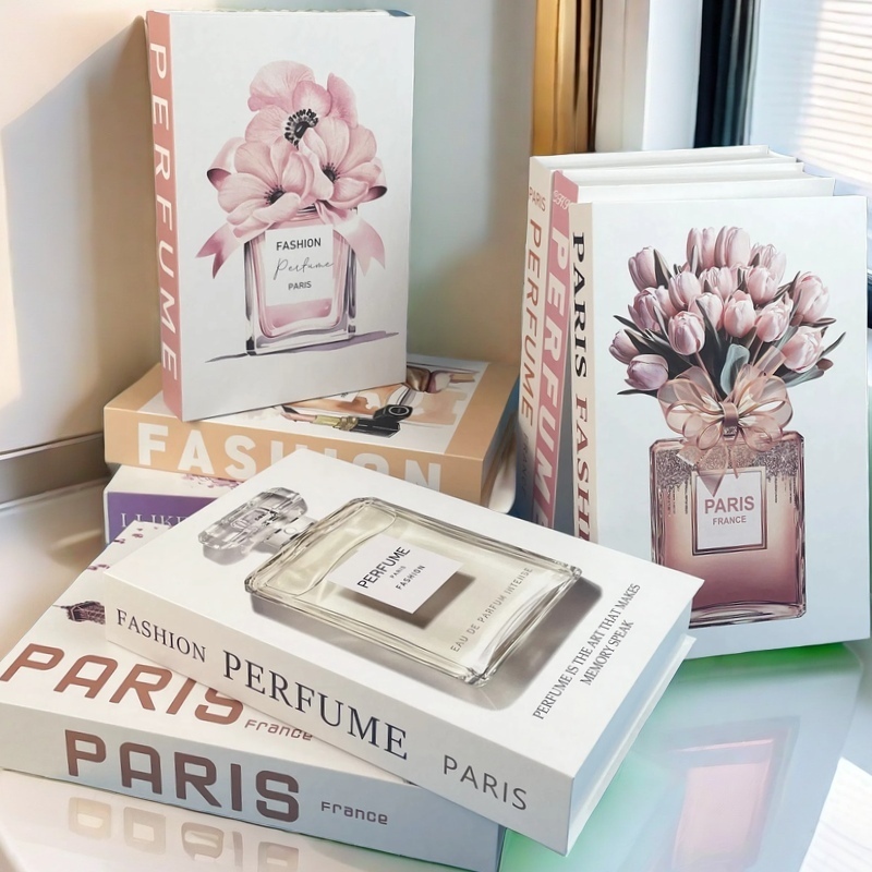 Interior Design Apartment - Fashion Perfume Decorative Books Home Decor
