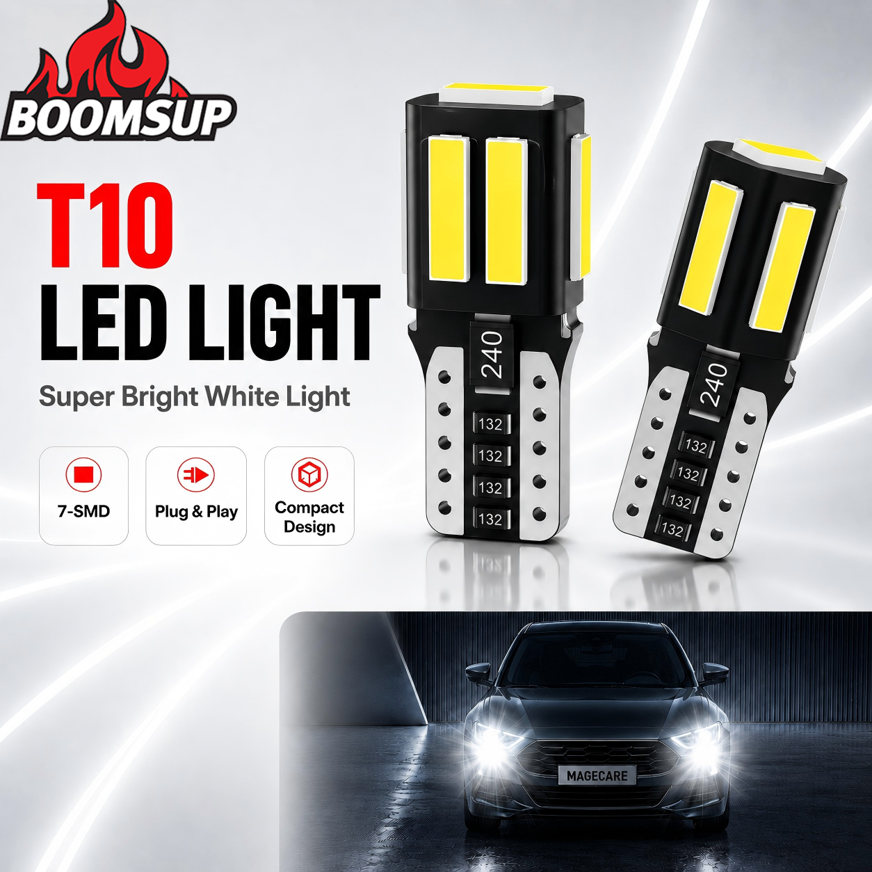 Interior Design Icon - T10 W5W LED Light 168 194