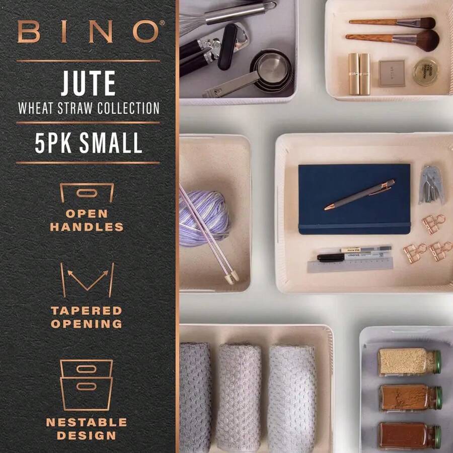 Woven Plastic Storage Basket S - Woven Basket Set のレビューと価格
