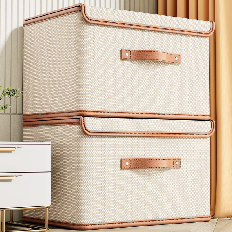 Clothes Storage Box With Lid F - Woven Basket Set のレビューと価格