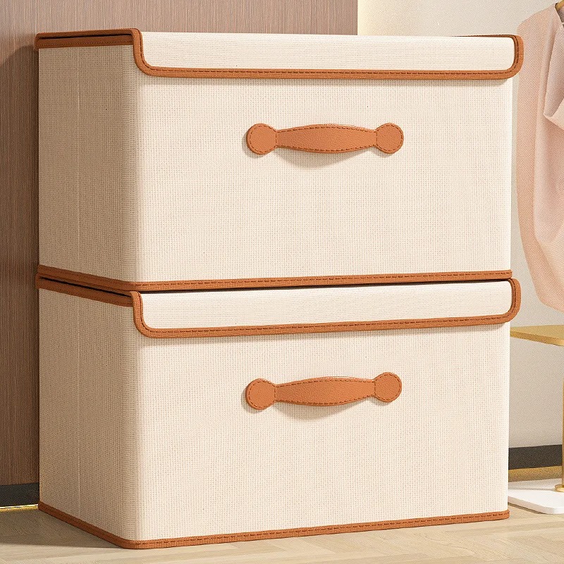 Clothes Storage Box With Lid F - Woven Basket Set のレビューと価格