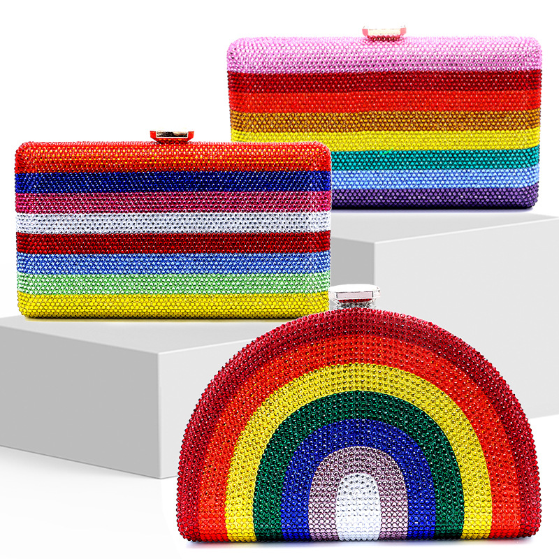 Rainbow Hand Carry Evening Din - Interior Design Ai のレビューと価格