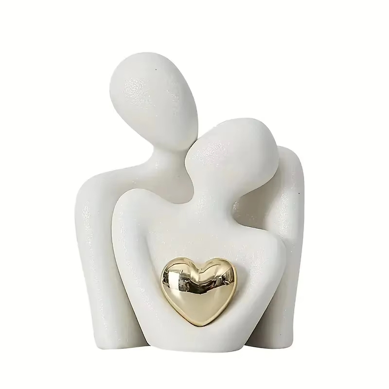 1Pc Romantic Love Embrace Stat - Interior Design Apartment のレビューと価格