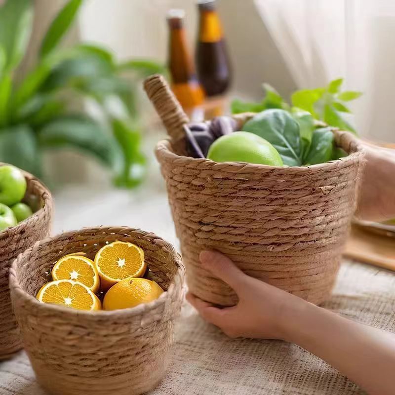 3pcs/set Indoor Nordic Style N - Woven Basket Set のレビューと価格