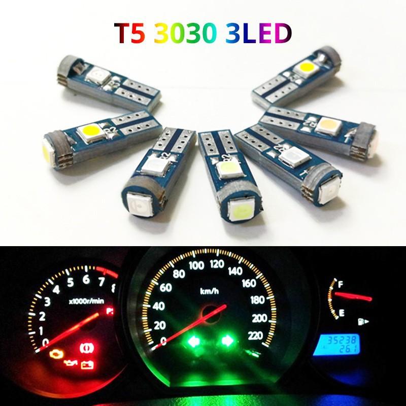 10Pcs T5 Led Bulb Canbus W3W 7 - Interior Design Icon のレビューと価格