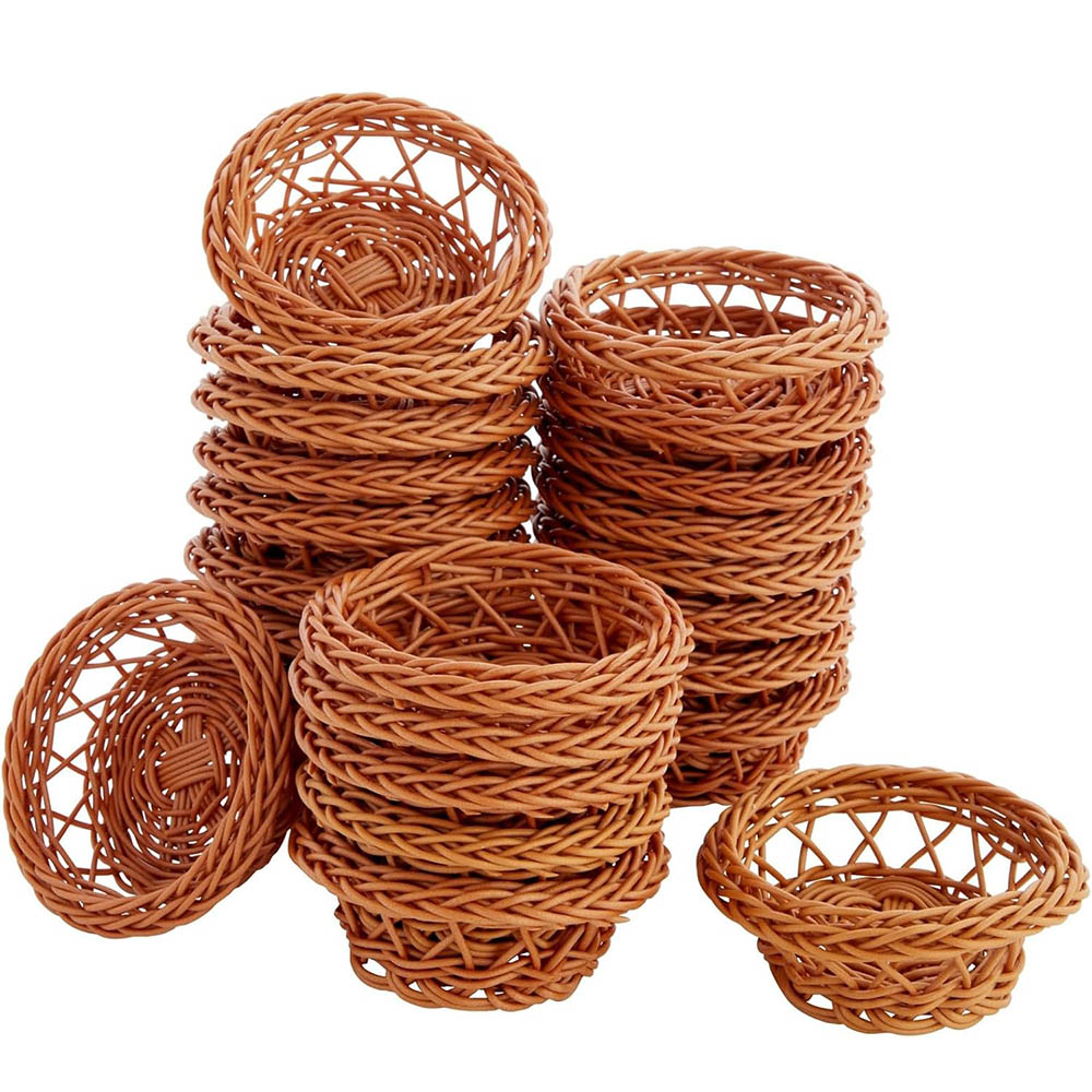 Mini Woven Basket Set - 3.1 x  - Woven Basket Set のレビューと価格