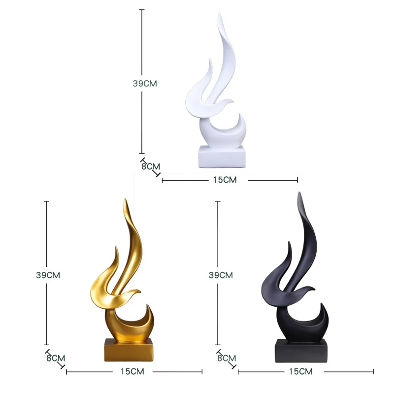 Creative Flame Bird Statues Ab - Interior Design Apartment のレビューと価格