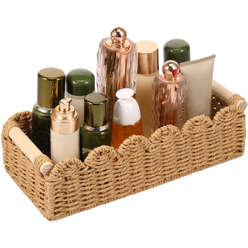 Handwoven Storage Basket Woven - Woven Basket Set のレビューと価格