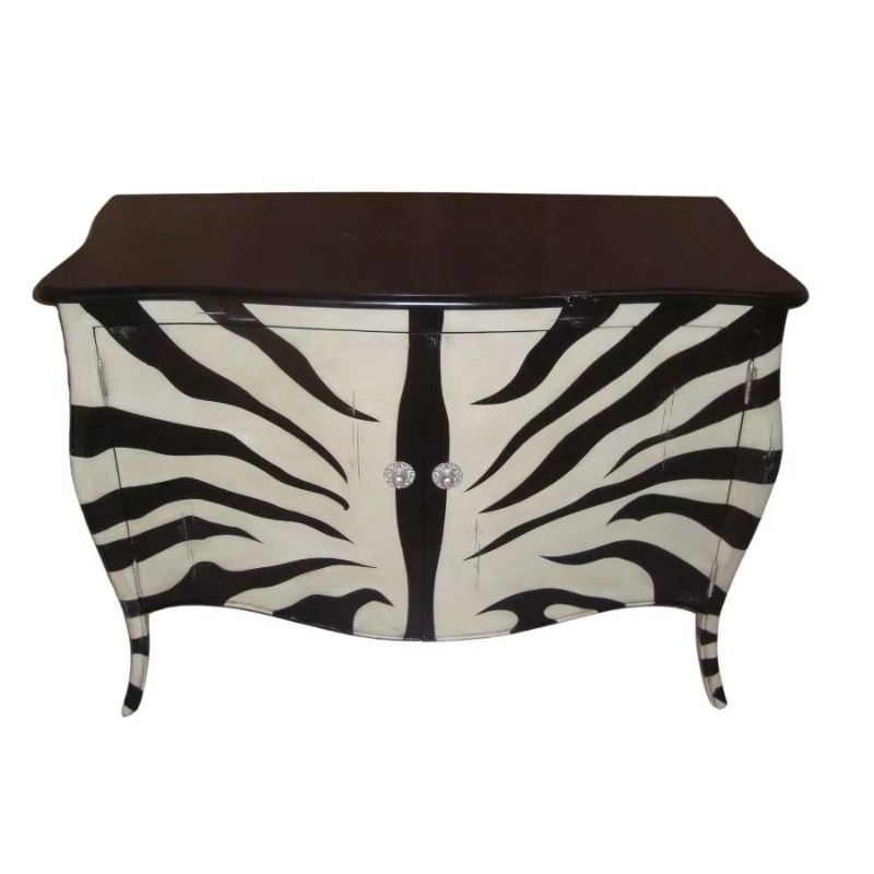 Black and White Zebra Painted  - Interior Design Monochrome のレビューと価格