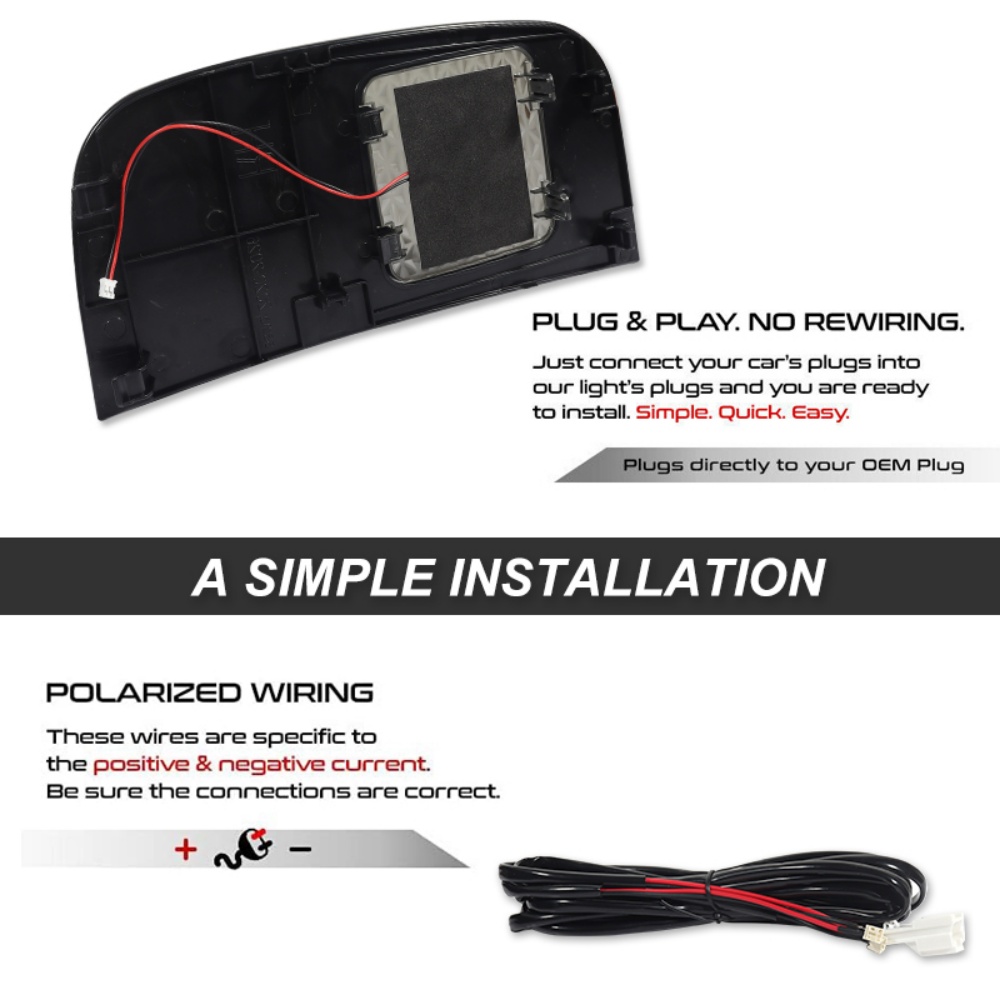 White LED Car Rear Trunk Cargo - Interior Design Icon のレビューと価格