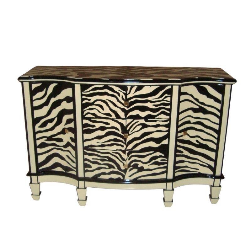 Zebra Painted Kitchen Cabinet  - Interior Design Monochrome のレビューと価格