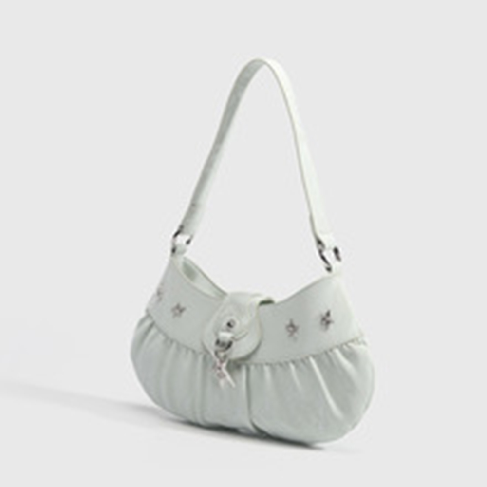 Monochrome Pleated Shoulder Ba - Interior Design Monochrome のレビューと価格