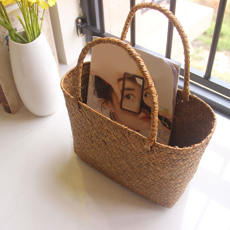 Seaweeds Woven Basket Flower B - Woven Basket Set のレビューと価格