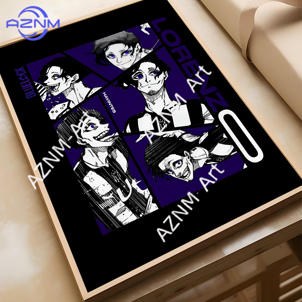 Anime Blue Lock Poster Poster  - Interior Design Apartment のレビューと価格
