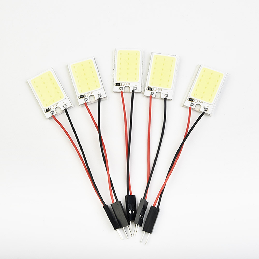 5pcs White COB 18 LED Chips Pa - Interior Design Icon のレビューと価格