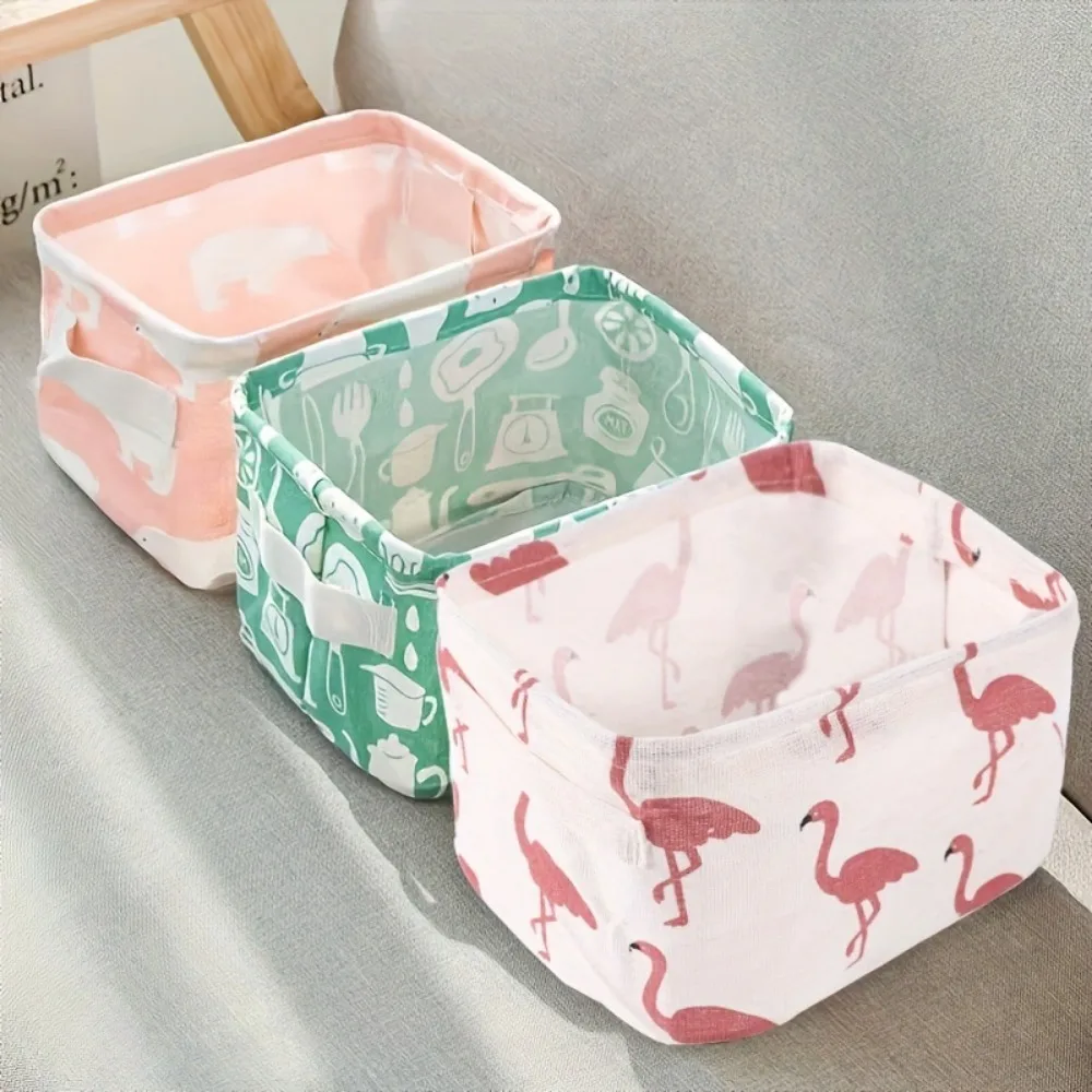 1pc Cotton Linen Fabric Waterp - Woven Basket Set のレビューと価格
