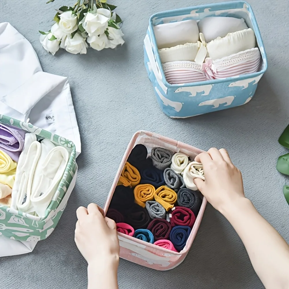 1pc Cotton Linen Fabric Waterp - Woven Basket Set のレビューと価格