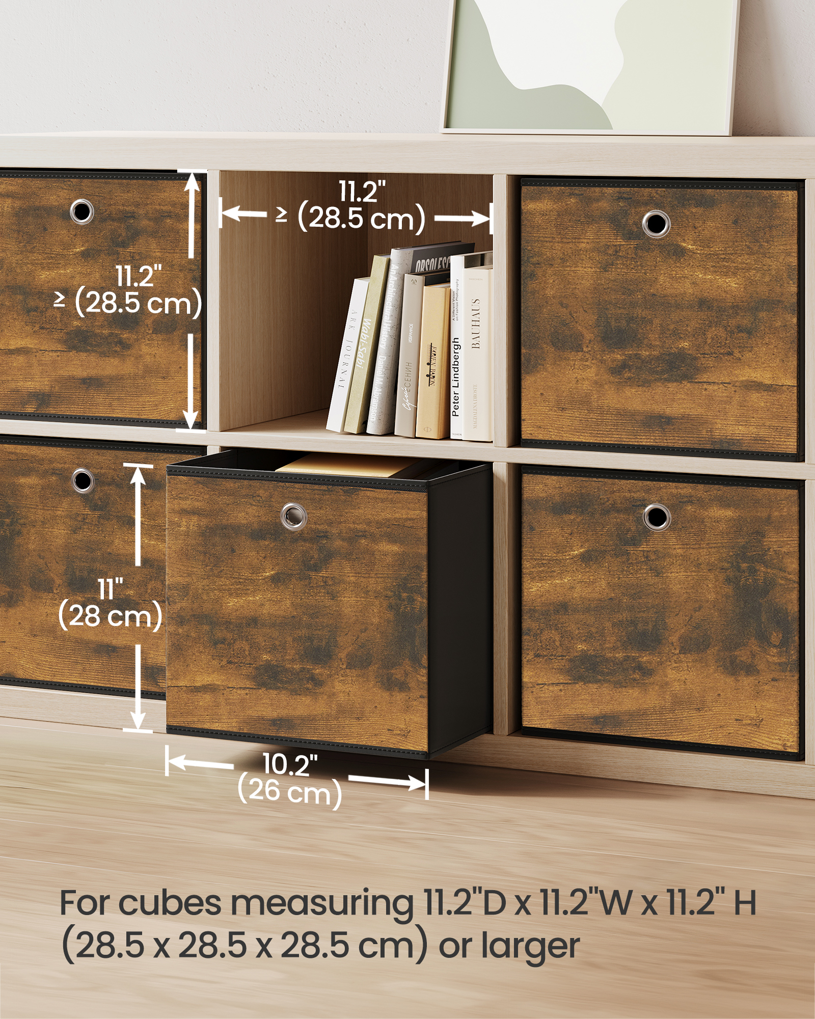 SONGMICS Storage Cubes, Set of - Woven Basket Set のレビューと価格