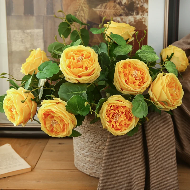 45cm Artificial Flower Austin  - Interior Design Apartment のレビューと価格