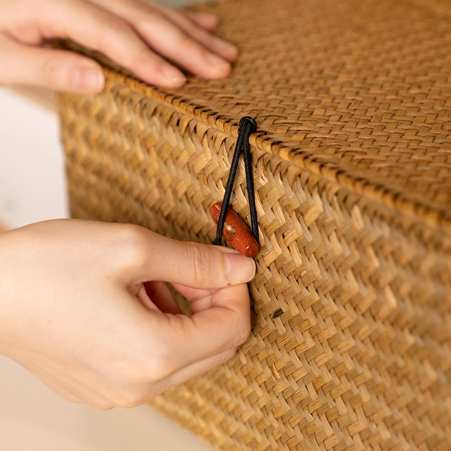 4 Pack Seagrass Storage Basket - Woven Basket Set のレビューと価格