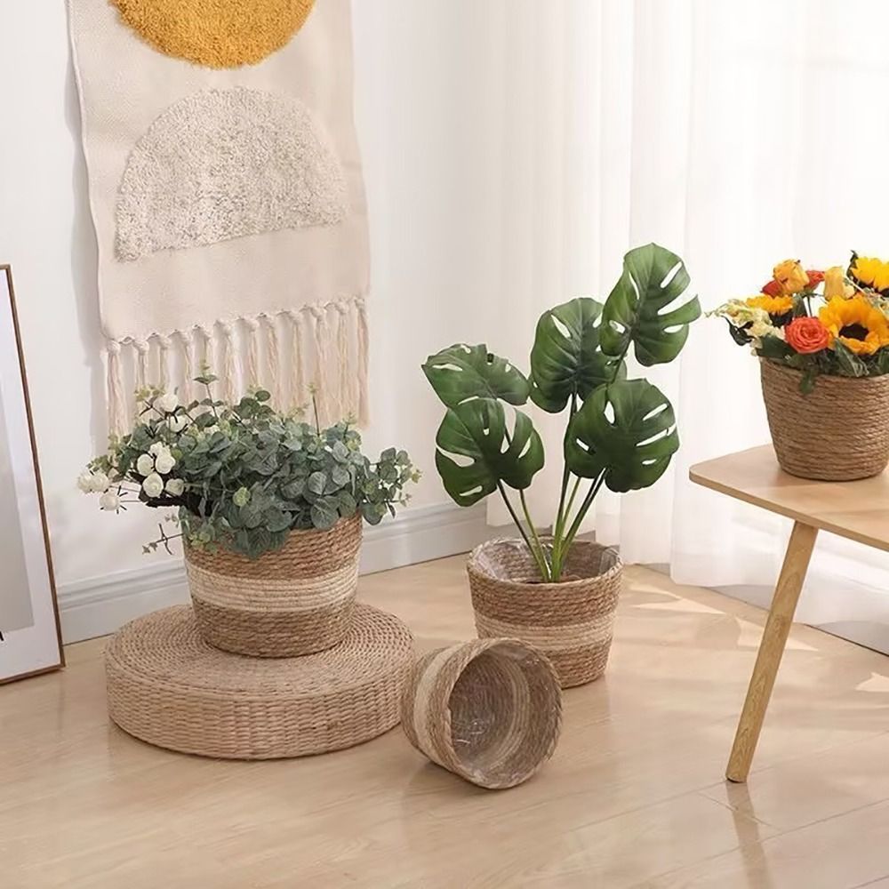 1Pcs Planter Basket Flower Pot - Woven Basket Set のレビューと価格