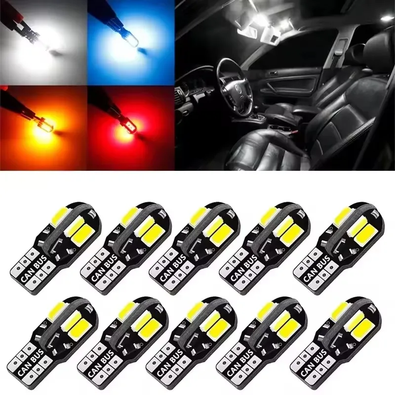 10/20PCS W5W T10 LED Bulbs Can - Interior Design Icon のレビューと価格